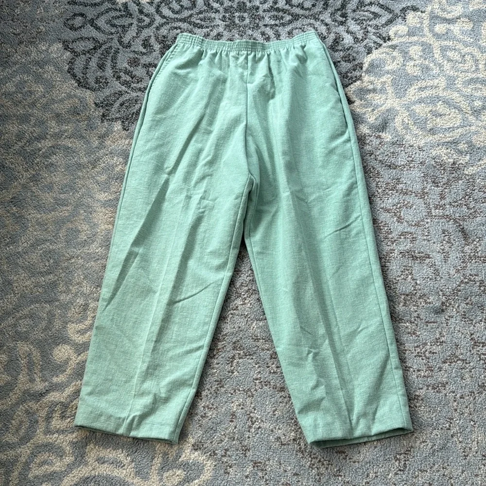 Vintage Cape Cod Sportswear Vest & Pant Set Mint Green 16 - Picture 8 of 12